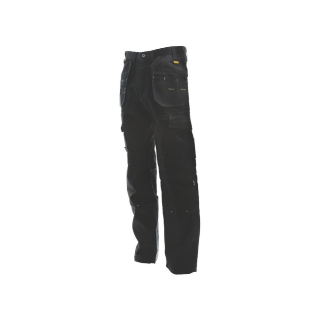 DEWALT PRO TRADESMAN TROUSERS BLACK 34" W 33" L