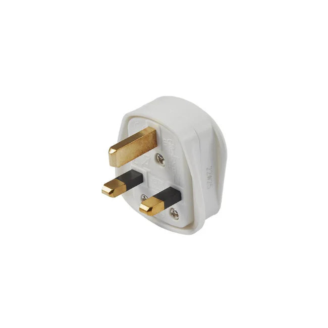 DIALL 13A FUSED PLUG WHITE