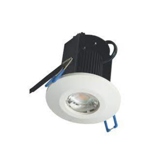 ROBUS TRIUMPH ACTIVATE FIXED FIRE RATED LED DOWNLIGHT WHITE 8W 670LM