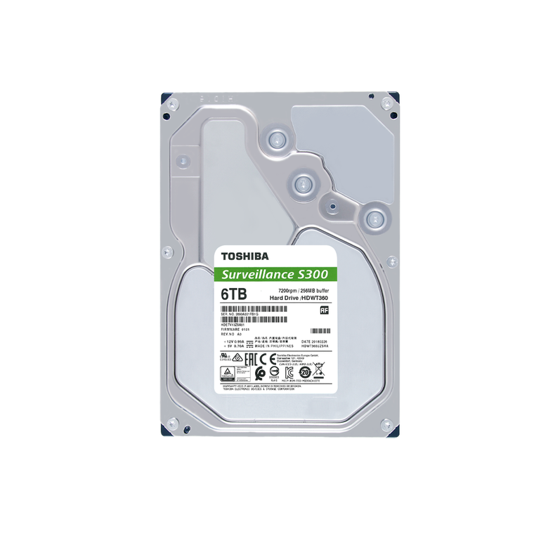 TS6TB - 6TB S300 Surveillance Toshiba HDD