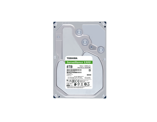 TS8TB - 8TB S300 Surveillance Toshiba HDD