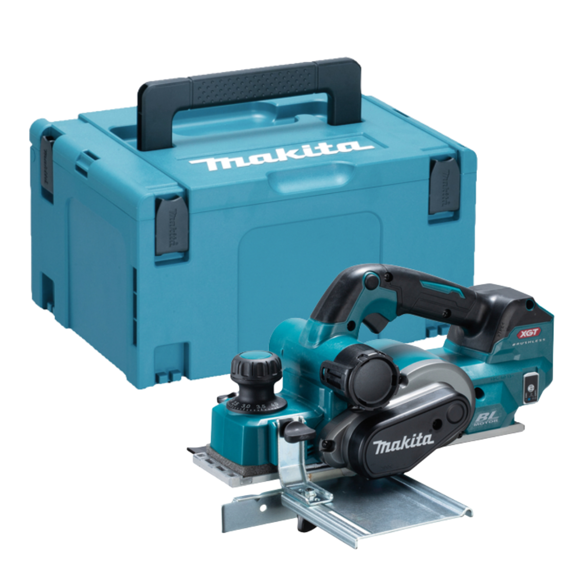 Makita KP001GZ03 40Vmax XGT 82mm AWS Brushless Planer In Case