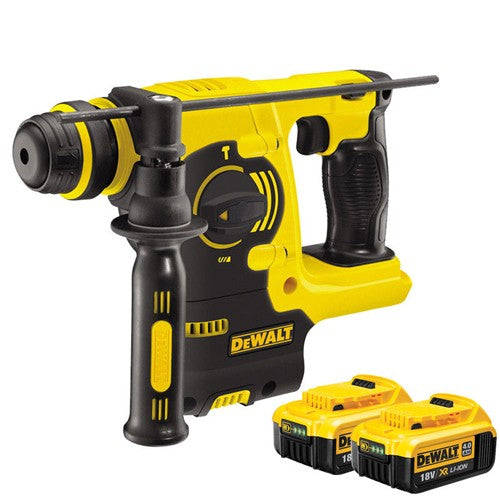 Dewalt DCH253N 18V SDS Plus Rotary Hammer Drill With 2 x 4.0Ah Batteries