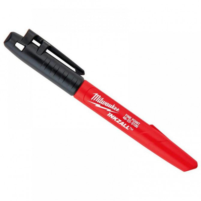 Milwaukee INKZALL™ Marker Pen Black Fine Point Builders Pen - 48223100