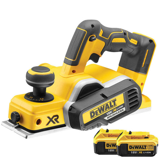 Dewalt DCP580N 18V Cordless Brushless Planer With 2 x 5.0Ah Batteries