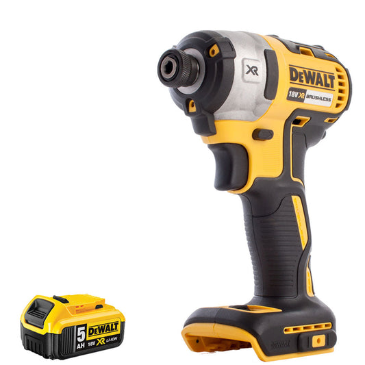 DeWalt DCF887N 18v Li-Ion Brushless Impact Driver with 5.0Ah Battery