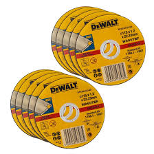 DEWALT DT42335TZ-QZ INOX 115MM METAL CUTTING DISCS X10 PACK