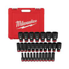 Milwaukee 9mm Shockwave Impact Duty 1/2" Drive Deep Impact Socket 4932480327