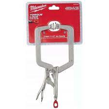 Milwaukee 4932472258 9in Swivel Jaws Deep Reach Clamp