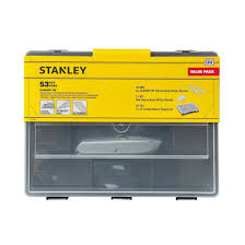 STANLEY 10-899 99E RETRACTABLE KNIFE TWIN PACK INC 50X BLADES IN ORGANISER