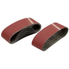 DEWALT DT3629-QZ SANDING BELTS 75MM X 533MM 120 GRIT X10 PCS FOR DCW220