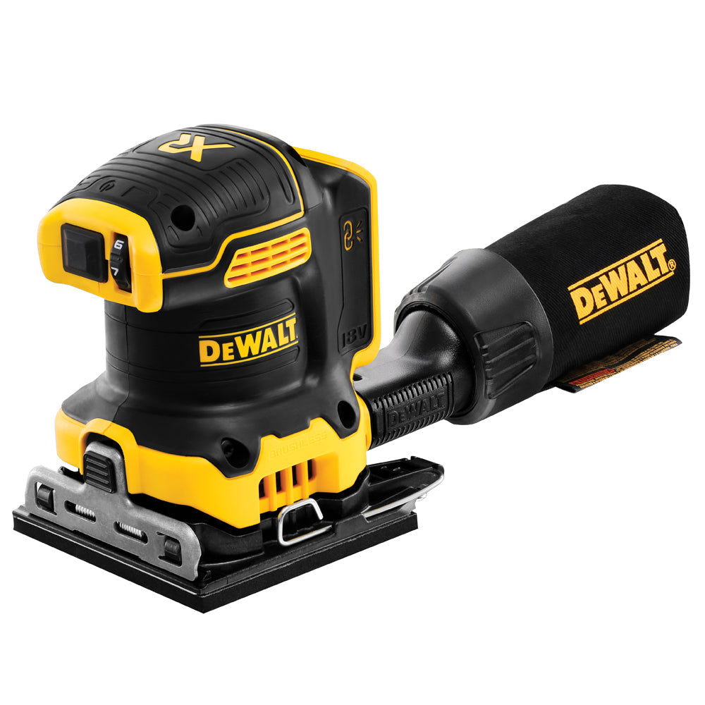 Dewalt DCW200N 18V XR Brushless 115mm Palm Sander Body Only