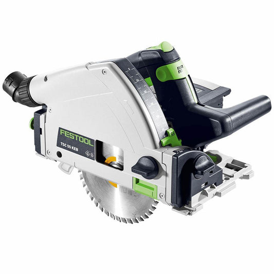 Festool TSC 55 KEB-Basic-5,0 GB 18V Brushless Cordless Plunge Cut Saw With 2 x 5.0Ah Batteries - 577589