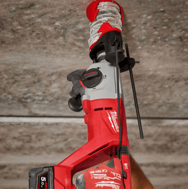 Milwaukee M18BLHACD26-0 18V Brushless SDS+ Rotary Hammer Drill with 1 x 5.0Ah Battery Charger & Bag