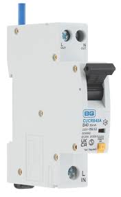 BRITISH GENERAL FORTRESS 40A 30MA SP & N TYPE B COMPACT RCBO