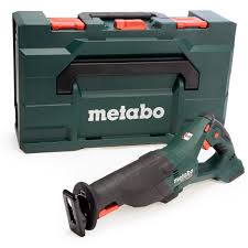 METABO SSE 18 LTX COMPACT SABRE SAW BODY ONLY IN METABOX 145 CARRY CASE
