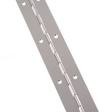 NICKEL-PLATED GRADE 7 CONTINUOUS HINGES 1000MM X 32MM 10 PACK