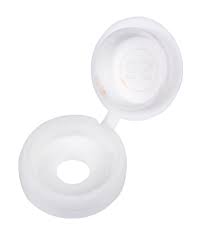 6-8GA SCREW CAPS WHITE 100 PACK