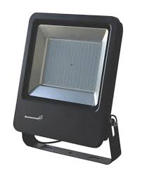 BRACKENHEATH REX OUTDOOR LED INDUSTRIAL FLOODLIGHT BLACK 300W 27,000LM