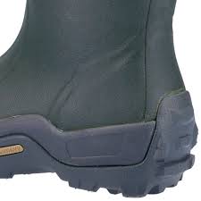 MUCK BOOTS MUCKMASTER HI METAL FREE NON SAFETY WELLIES MOSS SIZE 6