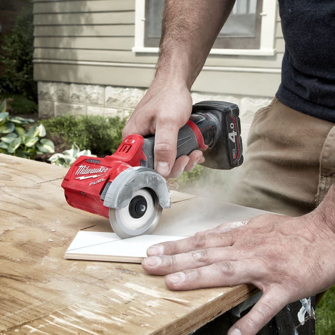 MILWAUKEE M12 FUEL FCOT-0 12V 76MM BRUSHLESS MULTI MATERIAL CUT OFF TOOL ANGLE GRINDER BODY ONLY