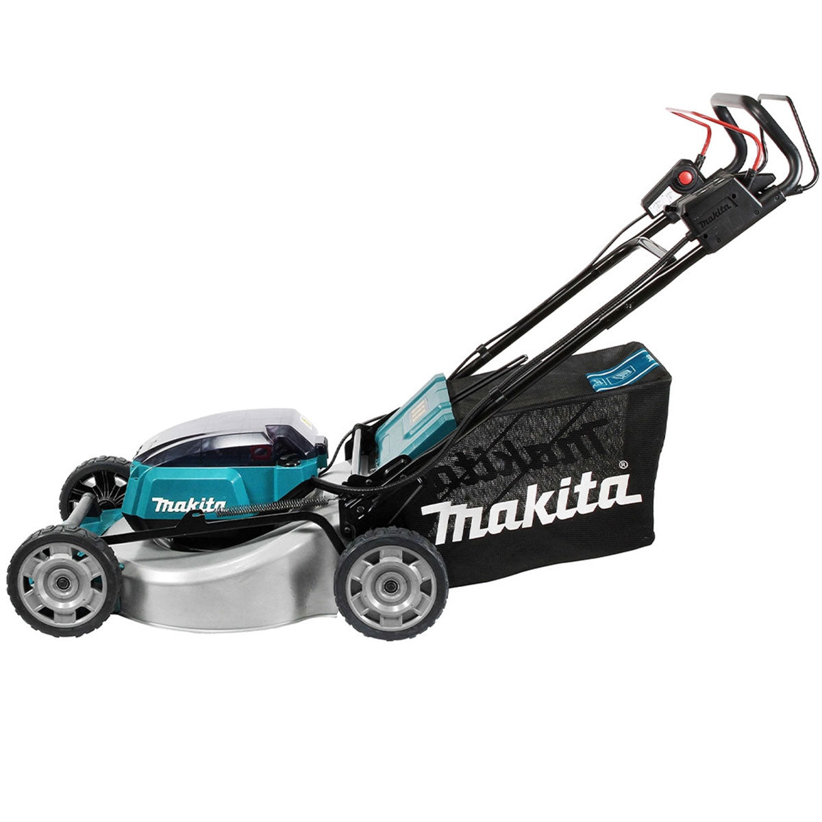 Makita DLM532Z 36V Brushless 530mm Lawn Mower with 2 x 5.0Ah Battery & Charger