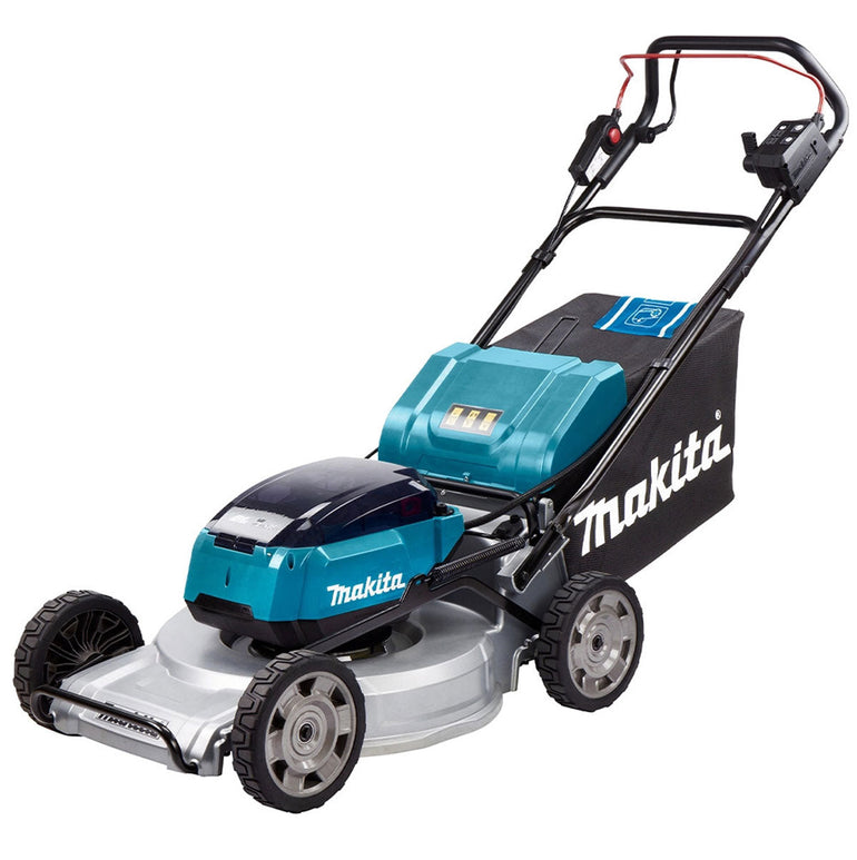 Makita DLM533Z 36V Brushless 530mm Lawn Mower with 2 x 5.0Ah Battery & Charger