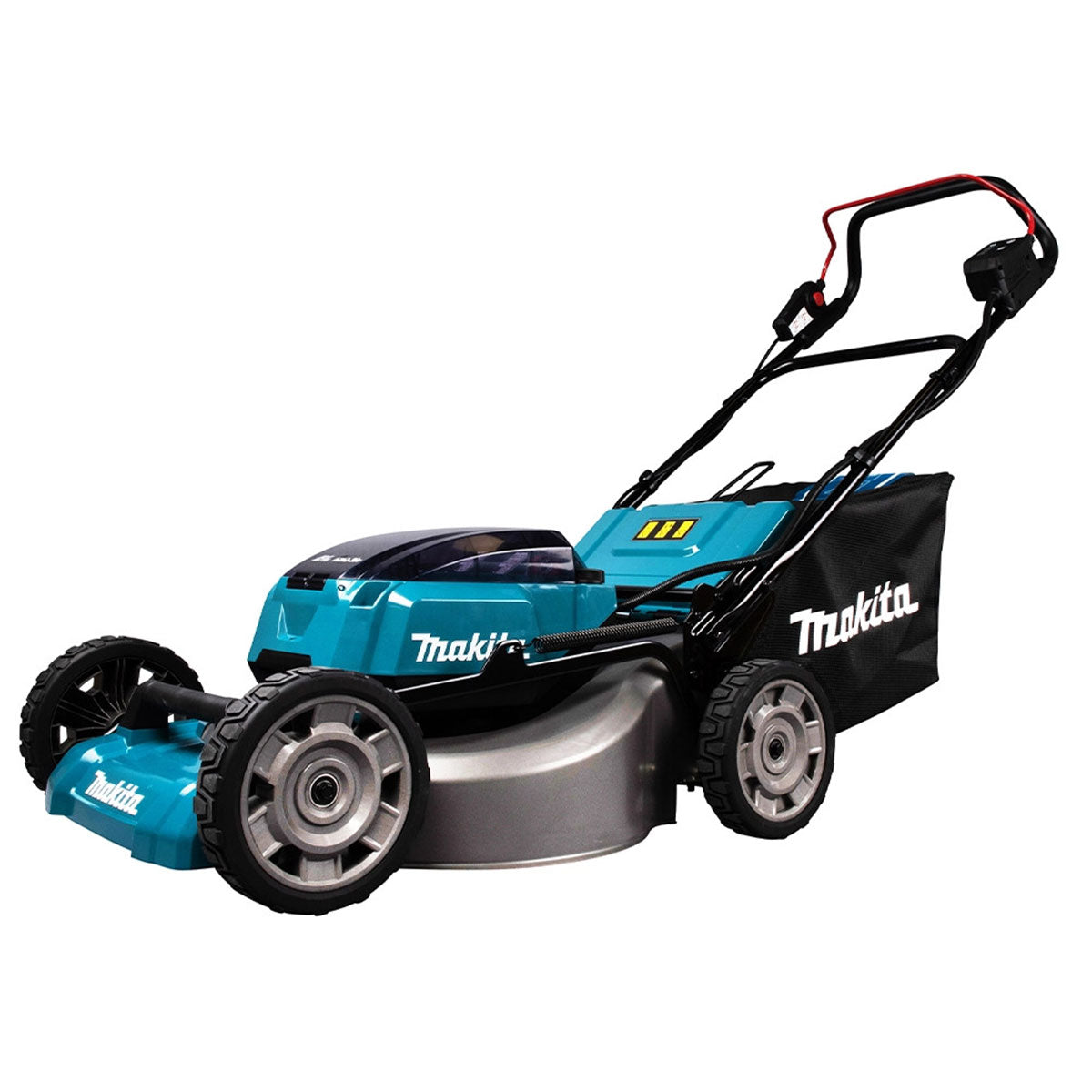 Makita DLM530Z 36V Brushless 530mm Lawn Mower with 2 x 5.0Ah Battery & Charger