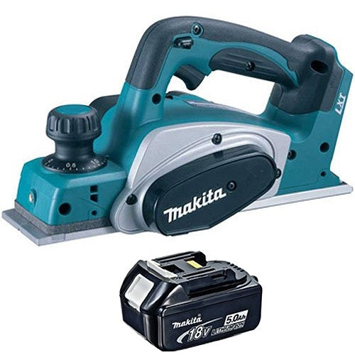 Makita DKP180Z LXT 18V Li-ion 82mm Planer With 1 x 5.0Ah Battery