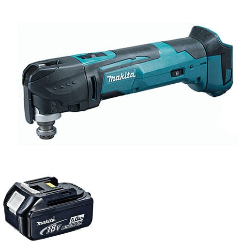 Makita DTM51Z 18V LXT Multi Tool With 1 x 5.0Ah Battery