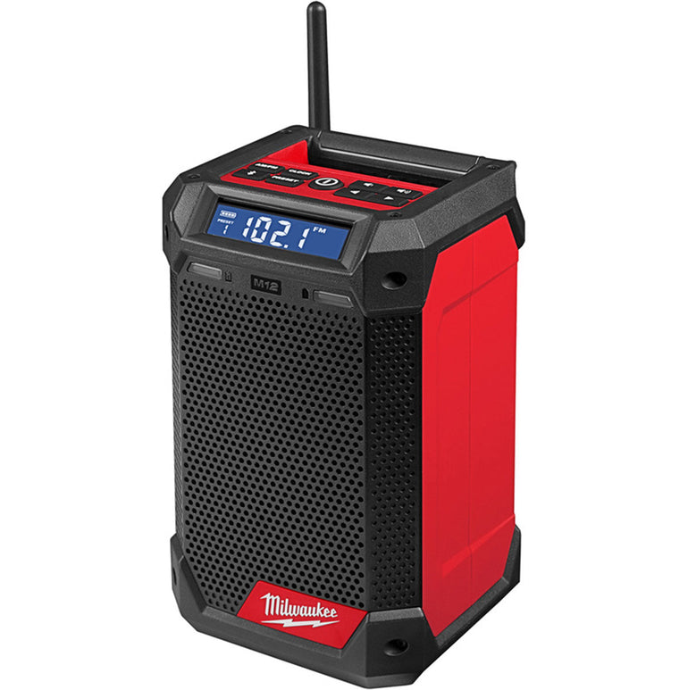 Milwaukee M12RCDAB+-0 12V Radio and Charger Body Only 4933472115