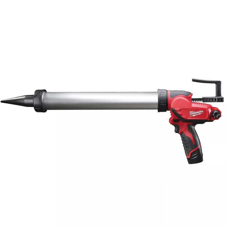 Milwaukee M12PCG/600A-201B 12V Caulking Gun with 1 x 2.0Ah Battery, Charger & Bag 4933448764