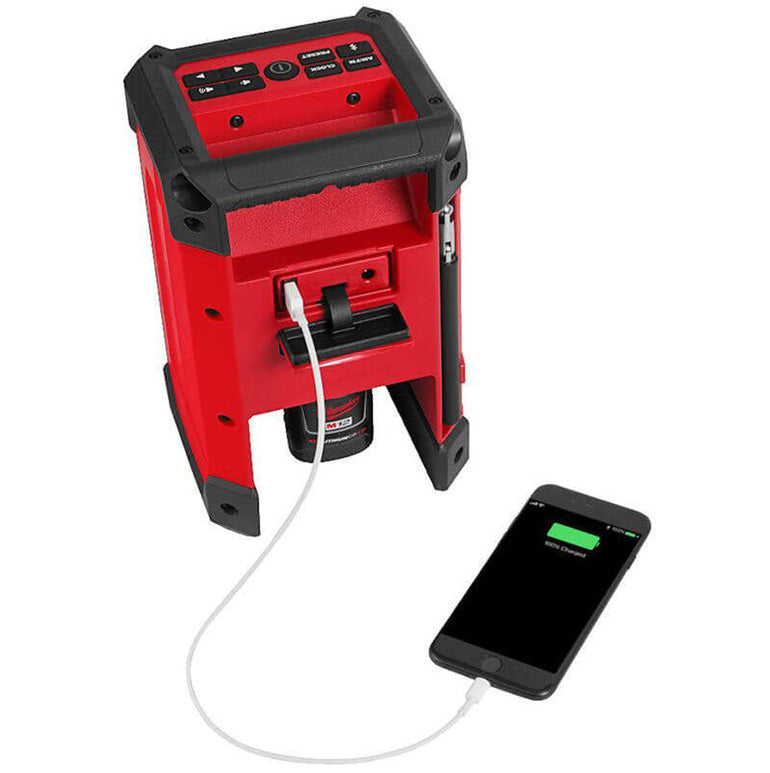 Milwaukee M12RCDAB+-0 12V Radio and Charger Body Only 4933472115