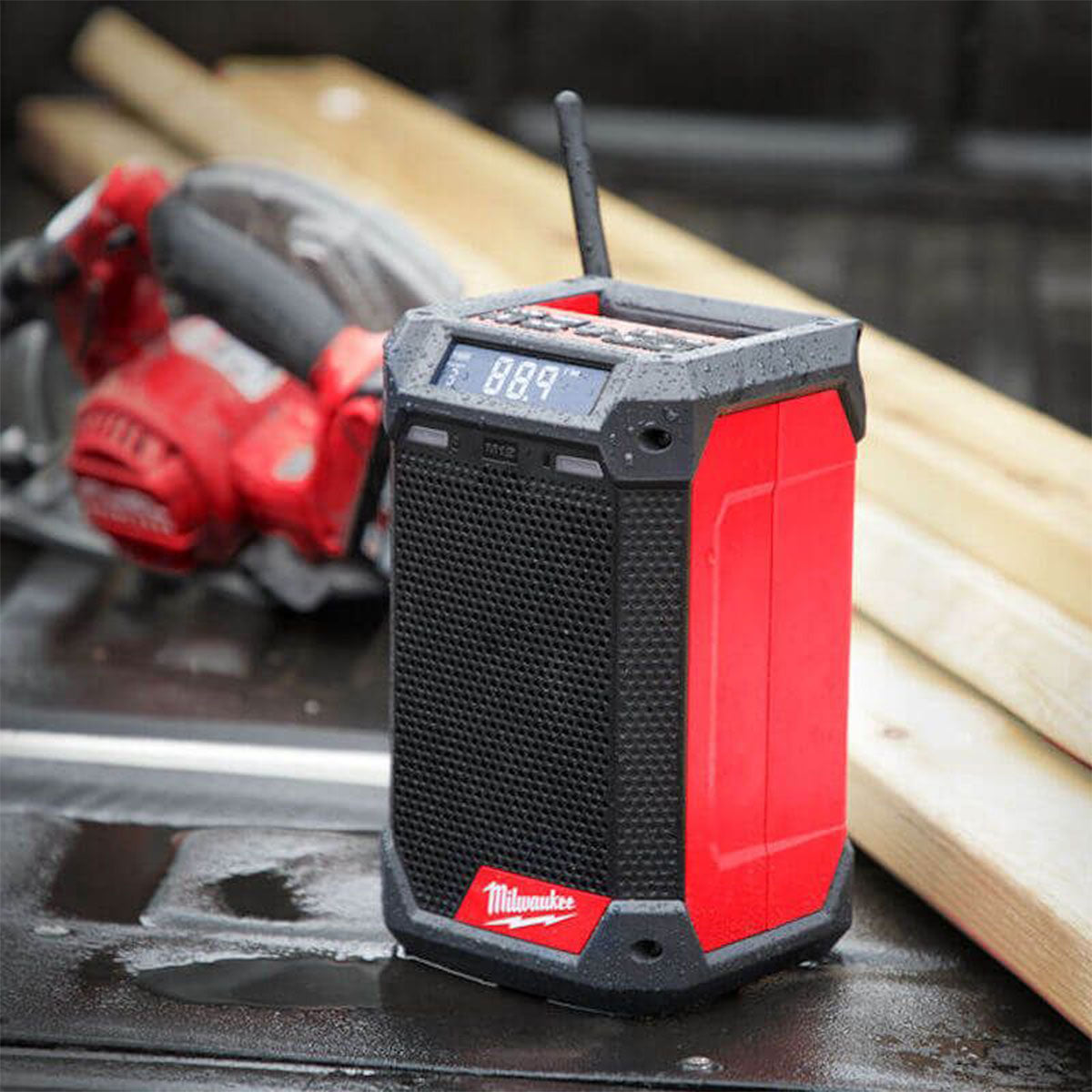 Milwaukee M12RCDAB+-0 12V Radio and Charger Body Only 4933472115