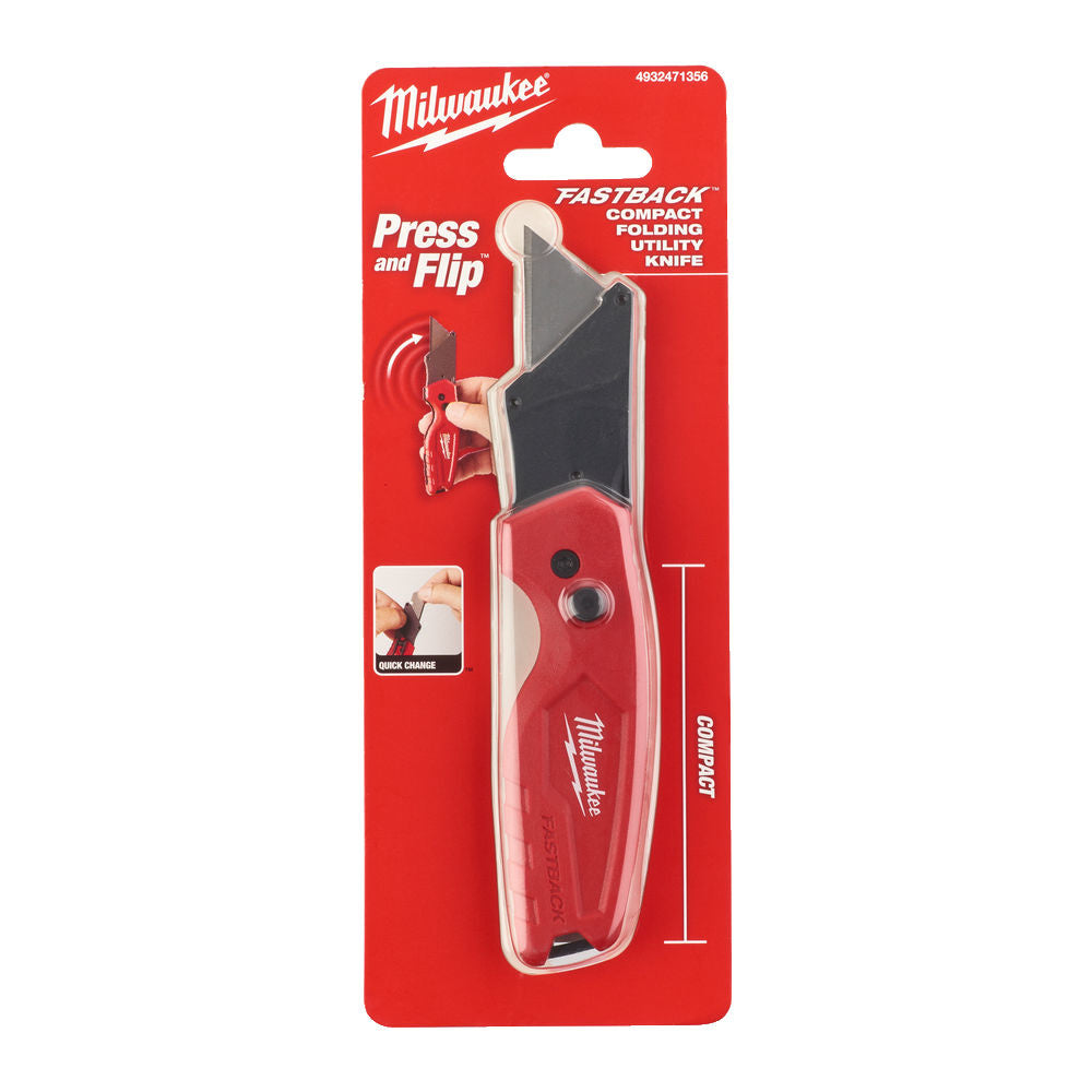 MILWAUKEE 4932471356 FASTBACK COMPACT FLIP UTILITY KNIFE