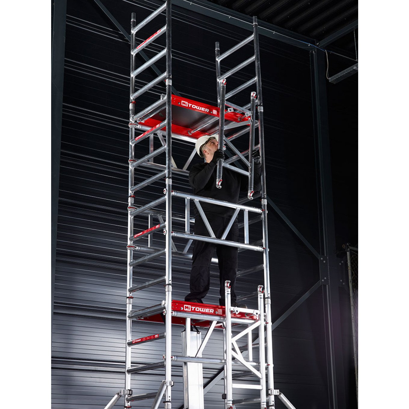 MiTower 4m Platform Hire - One Person Quick Build Tower