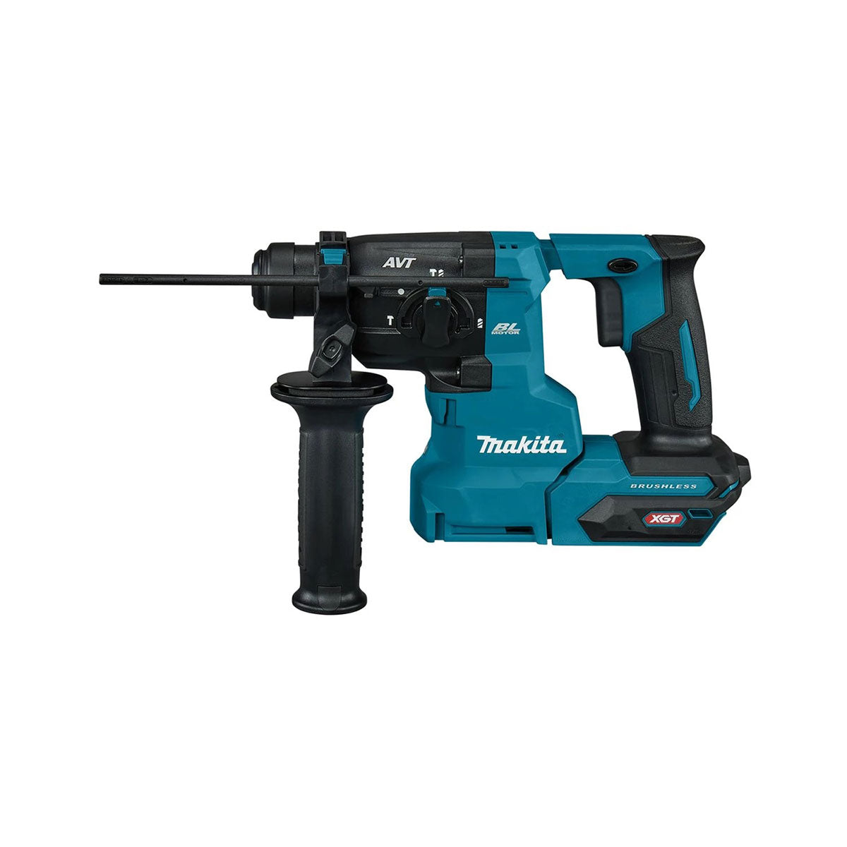 Makita HR010GZ01 40V Brushless SDS Plus Rotary Hammer Drill with 1 x 2.5Ah Battery & Charger