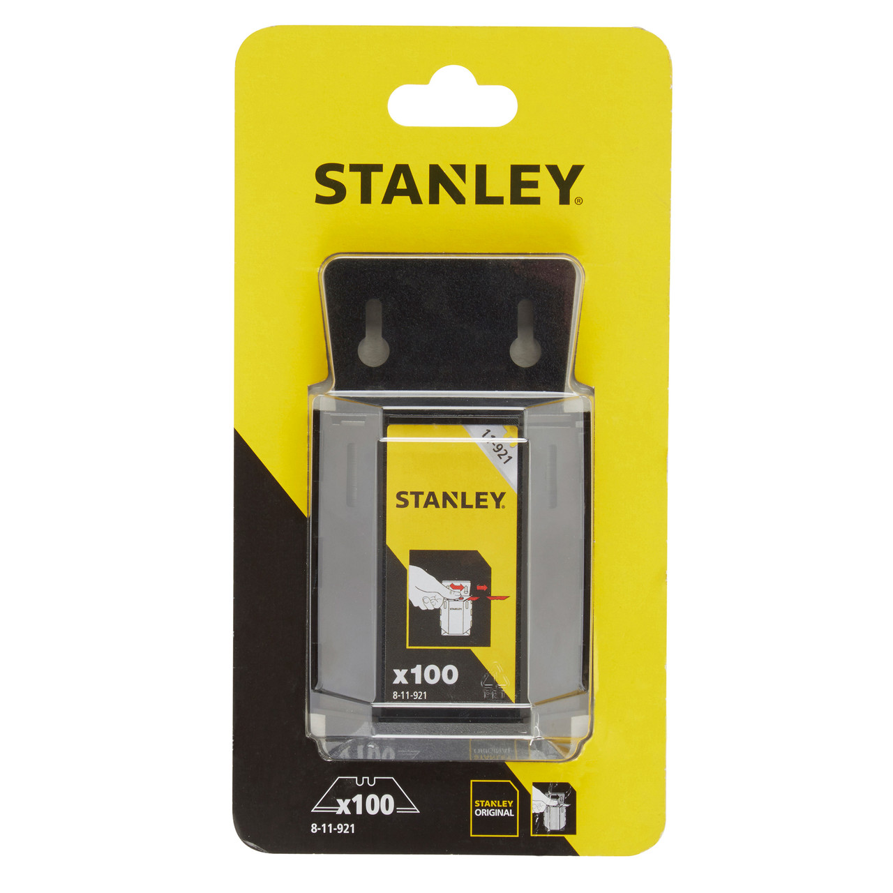 Stanley 1992B Heavy Duty Knife Blades 8-11-921 Pack of 100