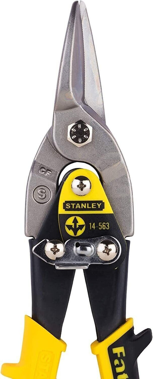Stanley 2-14-563 Fatmax Aviation Snips Straight Cut Metal Cutter STA214563 250mm