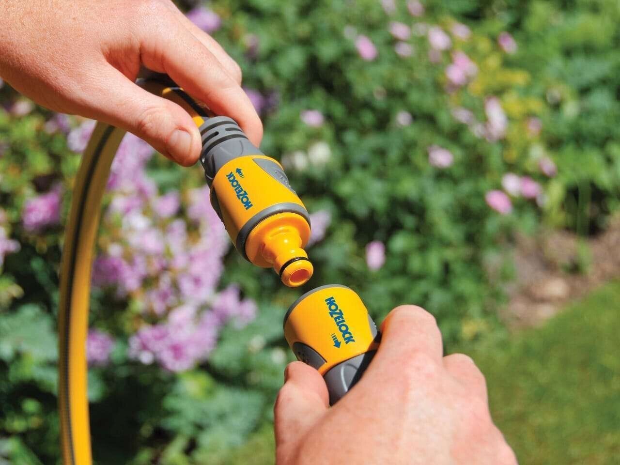 Hozelock HOZ2291 2291 Double Male Connector Repair Join Hose Garden Gardening