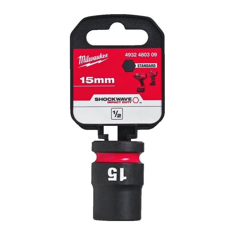 Milwaukee 15mm Shockwave Impact Duty 1/2