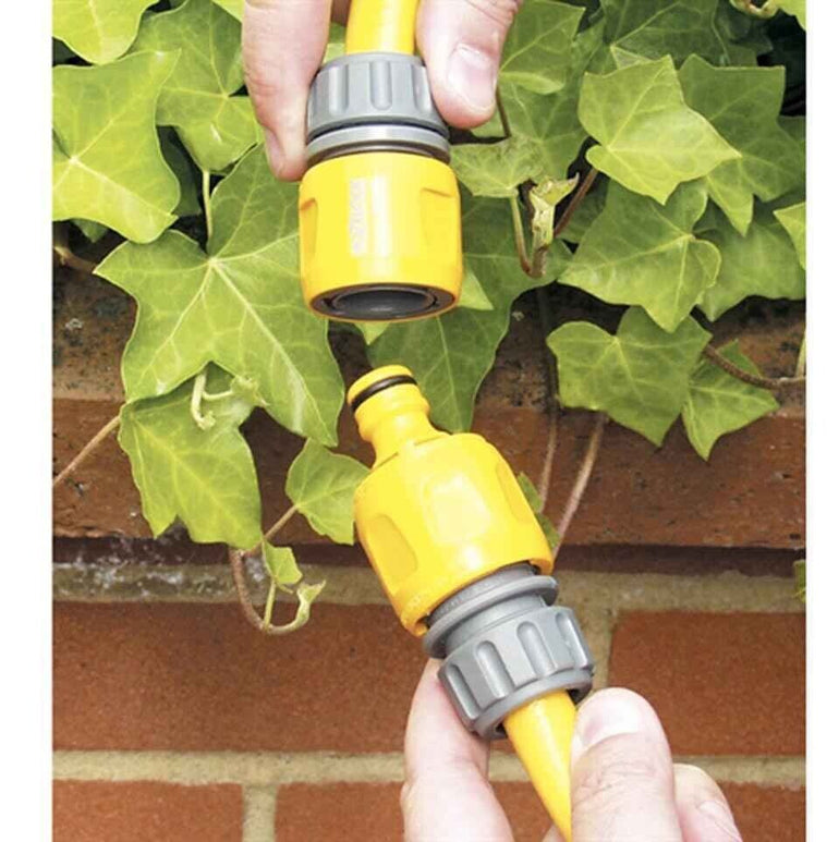 Hozelock HOZ2291 2291 Double Male Connector Repair Join Hose Garden Gardening