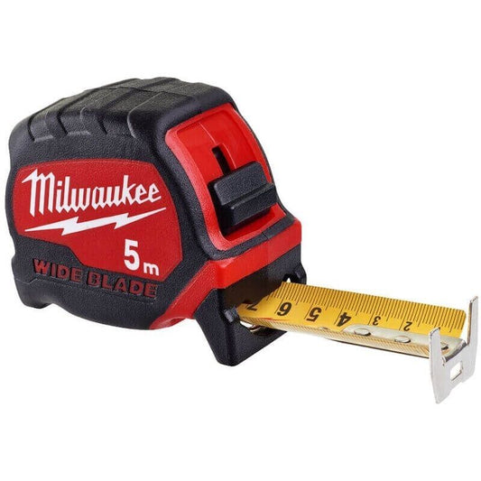 Milwaukee 4932471815 Premium Wide Blade 5m Tape Measure Metric
