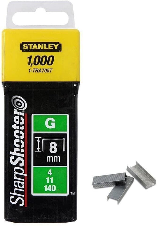 Stanley STA1TRA705T Heavy-Duty Staple 8mm x 1000