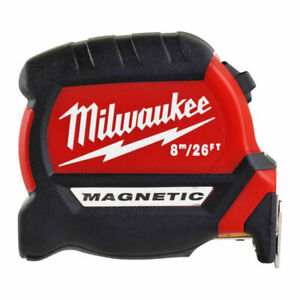 Milwaukee 4932464603 GEN III Magnetic Tape Measure 8m/26ft (Width 27m)