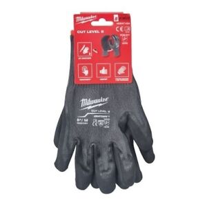 Milwaukee 4932471425 Cut Gloves Large Level 5 Dipped Resistant Safety Work L/9