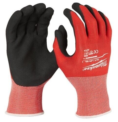 Milwaukee 4932471417 Cut Level 1 Dipped Gloves Various Sizes