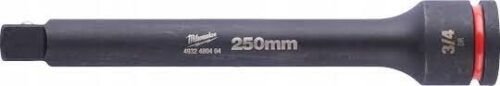 Milwaukee Impact Socket Extension Bar 250mm 3/4" Drive SHOCKWAVE Impact Duty
