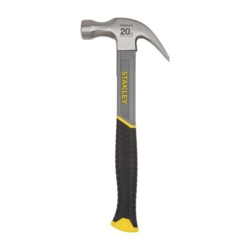 Stanley STHT0-51310 Curved Fibreglass Claw Hammer