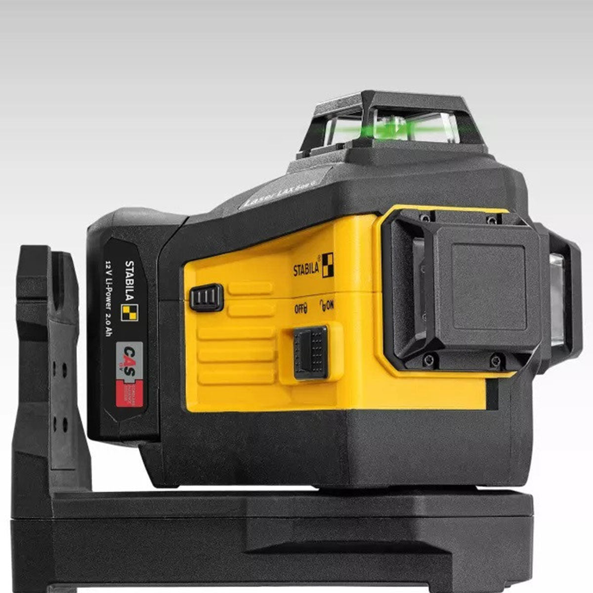 Stabila STB-LAX600GB 12V Green Multi-line Laser With 1 x 2.0Ah CAS Battery, Charger & Case